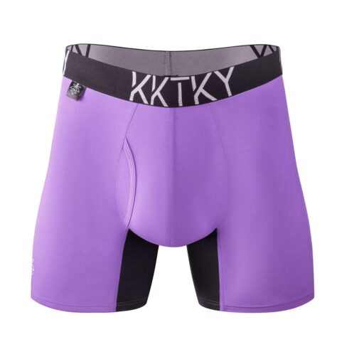 Pánské boxerky KKTKY Briefs Šalamounovo roucho Fialové
