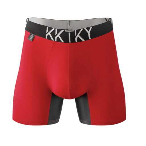 Pánské boxerky KKTKY Trunks Zakázáno Ovoce Červené