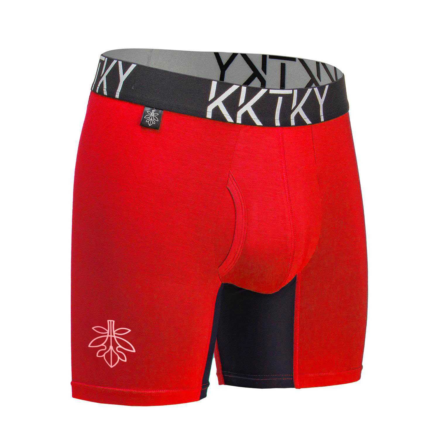 Pánske boxerky KKTKY Briefs Zakázané Ovocie Červené 6 Pánske boxerky KKTKY Briefs Zakázané Ovocie Červené - Obrázek 6
