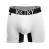 Pánské boxerky KKTKY Trunks Adamovo Žebro Bílé 24 KKTKY White1 1