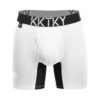 Pánské boxerky KKTKY Trunks Adamovo Žebro Bílé 20 KKTKY White1