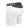 Pánské boxerky KKTKY Trunks Adamovo Žebro Bílé 22 KKTKY White3