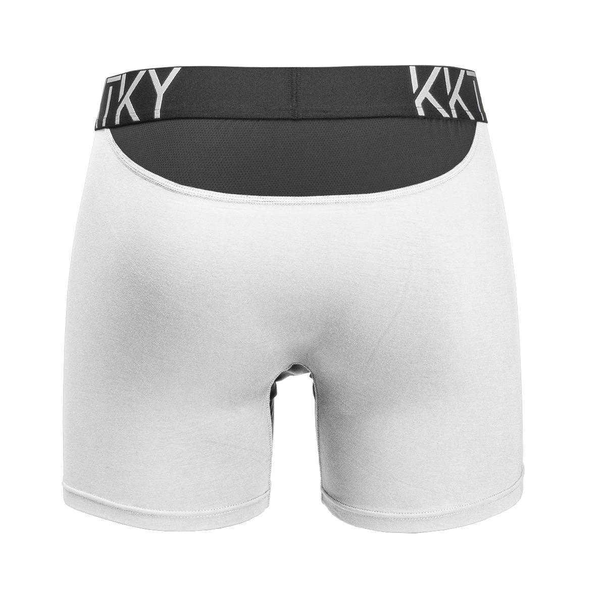 Pánské boxerky KKTKY Trunks Adamovo Žebro Bílé 12 Pánské boxerky KKTKY Trunks Adamovo Žebro Bílé - Obrázek 12