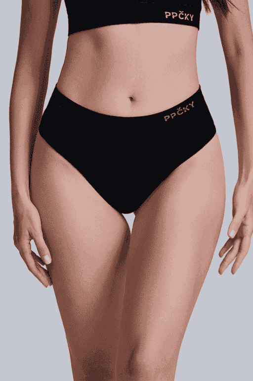 PPČKY SmoothLine Evin tieň Čierne Brazilky
