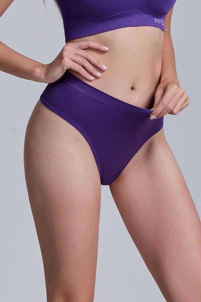 PPČKY SmoothLine Magdalénina odvaha Fialové Brazilky 3 PPČKY SmoothLine Magdalénina odvaha Fialové Brazilky - Obrázek 3