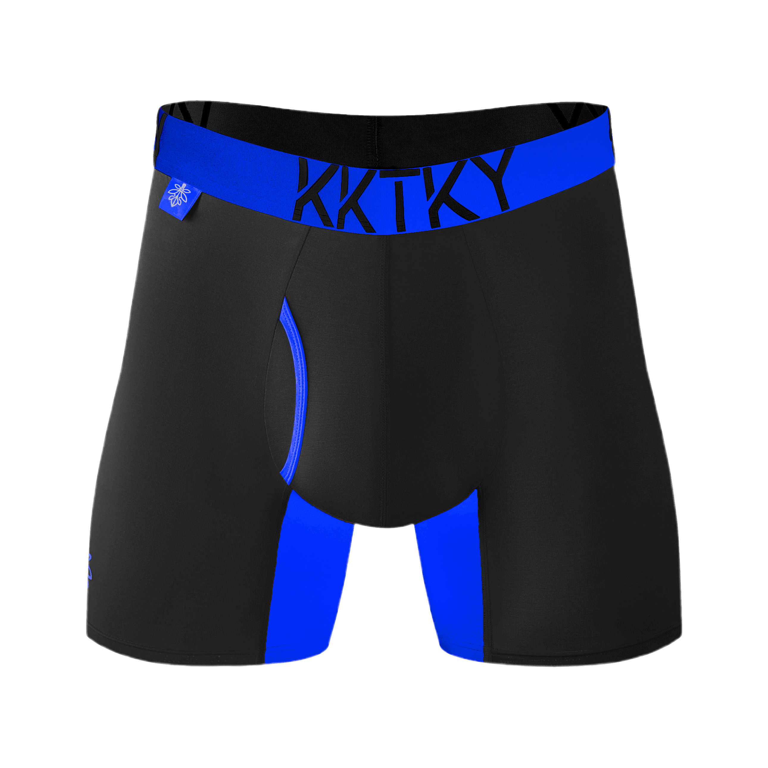 Pánske boxerky KKTKY Briefs Noemova vlna Neónová modrá 1 Pánske boxerky KKTKY Briefs Noemova vlna Neónová modrá