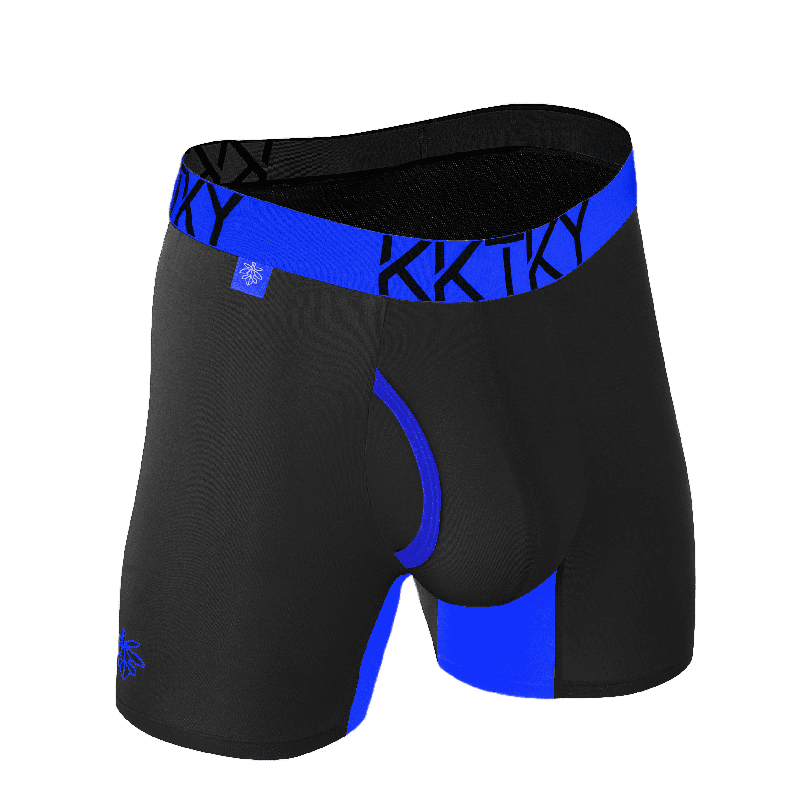Pánske boxerky KKTKY Briefs Noemova vlna Neónová modrá 2 Pánske boxerky KKTKY Briefs Noemova vlna Neónová modrá - Obrázek 2