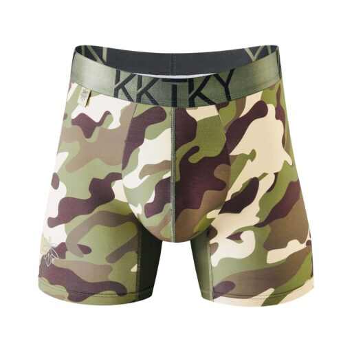 Pánské boxerky KKTKY Trunks Jidášův úkryt Maskáčové