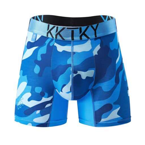 Pánské boxerky KKTKY Trunks Jidášova vina Maskáčové modré