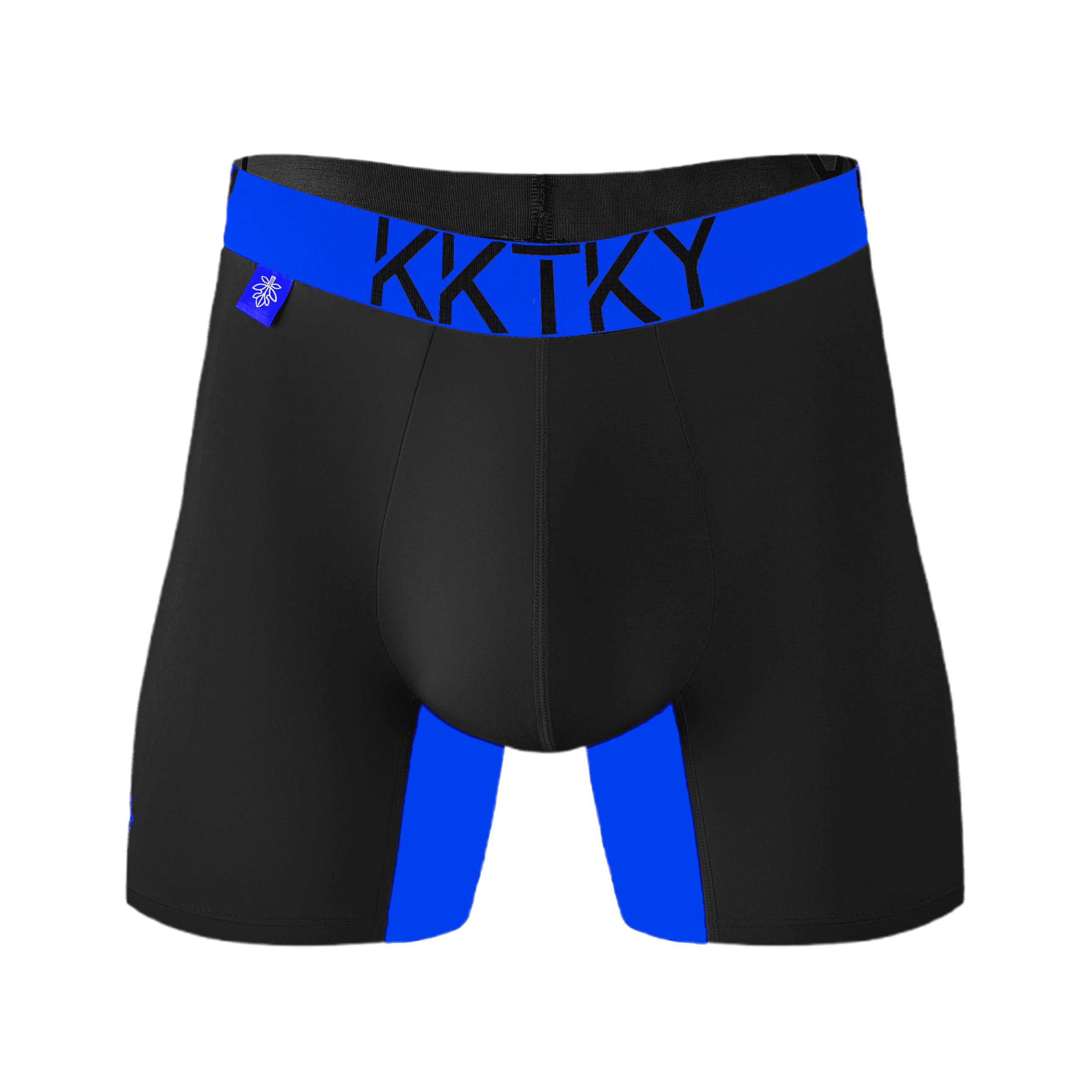 Pánske boxerky KKTKY Trunks Noemova vlna Neónová modrá 1 Pánske boxerky KKTKY Trunks Noemova vlna Neónová modrá